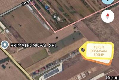 Teren de 500 mp, în Frumușani