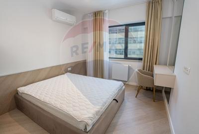 Apartament cu 2 camere semidecomandat, mobilat în Pipera - 4