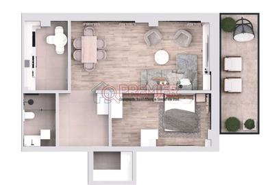 Apartament cu 2 camere în Șerban Vodă - 7