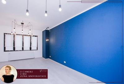 Apartament cu 3 camere semidecomandat, mobilat în Universitate - 4