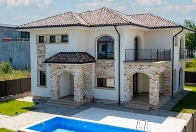 Vila de lux cu piscina, cartier rezidential, disponibila imediat - 12