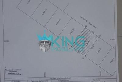 Teren Construcții intravilan de 324 mp, în Berceni