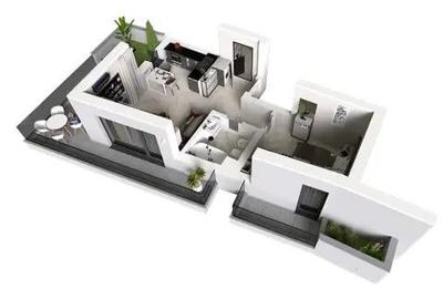 Apartament 2 camere decomandat,44mp,Mamaia,zona Aqua Magic,107.000euro - 3