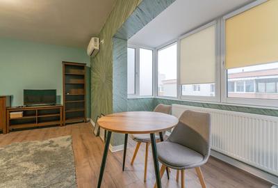 Chirie 2 camere Astra Brașov: 57 mp, AC și două balcoane închise - 4