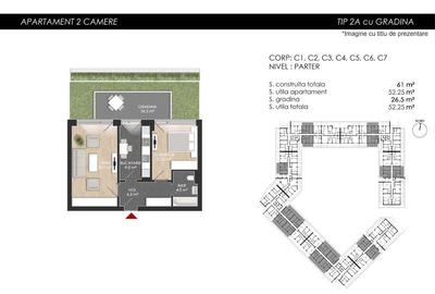 Apartament cu 2 camere decomandat în Nord - 6