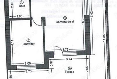 Bloc nou, 2 camere cu terasa si curte, Lipovei - 9
