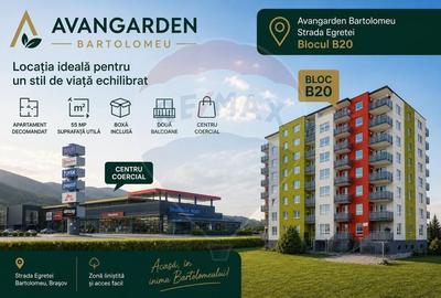 Apartament cu 2 camere decomandat în Bartolomeu - 1