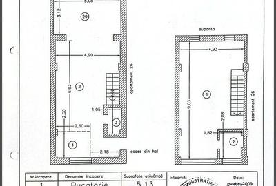 Apartament cu 3 camere semidecomandat în Nord - 7