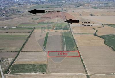 Teren agricol extravilan - 19.900 mp, Giroc