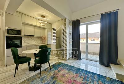 Penthouse cu 3 camere si 2 bai complet mobilat si utilat in Giroc. - 4