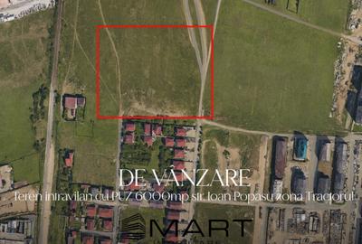 Teren intravilan 6000mp cu PUZ, P+2E zona Tractorul - 1