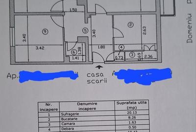 Apartament cu 3 camere decomandat în 1 Decembrie - 8