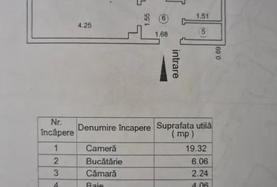 Apartament 1 camera, Renovat 2024, , Buzaului la B-uri, bloc mixt - 8