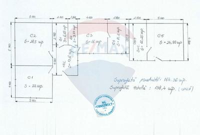 Spatiu de birouri- zona Marasti, Piata 1 Mai - 15