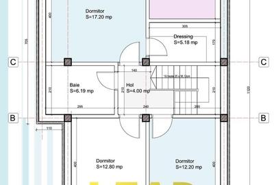 Duplex cu 4 camere cu Canalizare în Odăile - 4