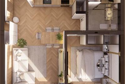 Apartament cu 2 camere | Ansamblu rezidential Nou | Strada Careiului - 12