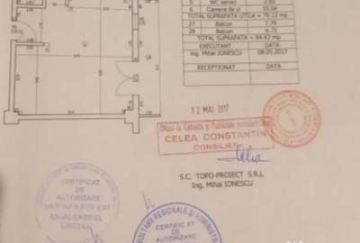 Apartament cu 3 camere decomandat în Central