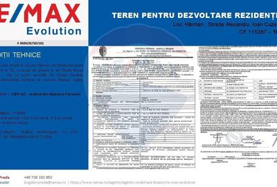 Teren de 1051 mp, în Hărman - 7