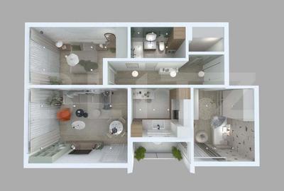 Apartament cu 3 camere decomandat în Sebeș - 3