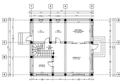 Casă cu 4 camere în Central - 4