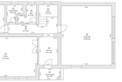 Casă individuală cu 4 camere cu Canalizare în Corbeanca - 12