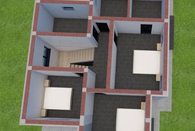 Casă individuală cu 5 camere cu Teren 306 Mp în Malu Mare - 4