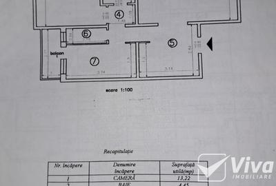 Apartament cu 2 camere decomandat, mobilat în Dacia - 8
