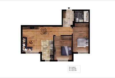Pantelimon apartament 3 camere