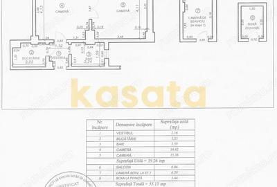 Oportunitate Investi?ie -2 camere Armeneasca Etaj 5/6 + CAMERA ANEXA - 1