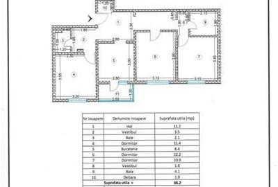 Apartament cu 3 camere decomandat în Militari - 8