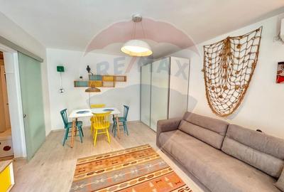 Apartament cu 1 camere semidecomandat, mobilat în Dorobanți