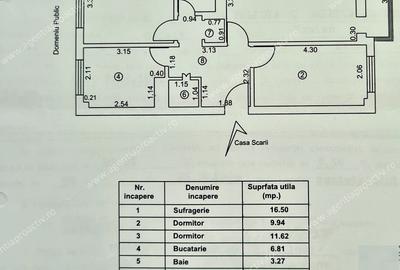 Apartament cu 3 camere decomandate, Mazepa 1, mobilat si utilat! - 10