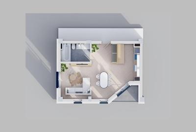 Apartament 1 Camera FINALIZAT 2025 Finisaje LUX - Lake View Rediu - 10
