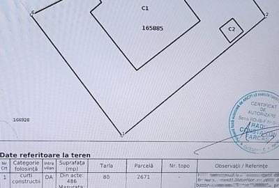 Casă cu 4 camere cu Canalizare în Central