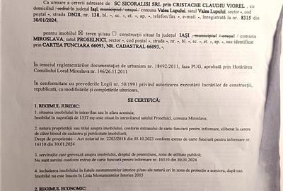 Vanzare in rate teren intravilan Proselnici com. Miroslava - 3