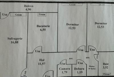Apartament 3 camere Drumul Taberei Auchan - 11