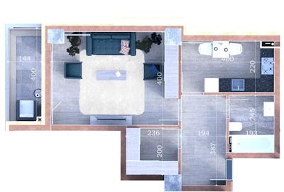 Garsonieră decomandată în Copou - 3