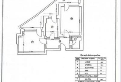 Apartament cu 2 camere decomandat în Mihai Bravu - 2