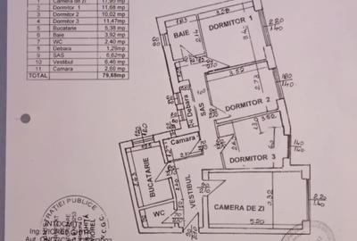 Apartament cu 4 camere decomandat în Tineretului - 14
