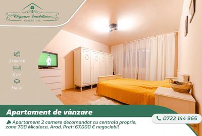 Apartament cu 2 camere decomandat, mobilat în Micălaca - 1
