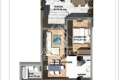 Apartamente cu 2 camere, predare la cheie, Torontalului - 20