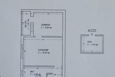 Apartament cu 2 camere nedecomandat, mobilat în Km 4-5 - 10