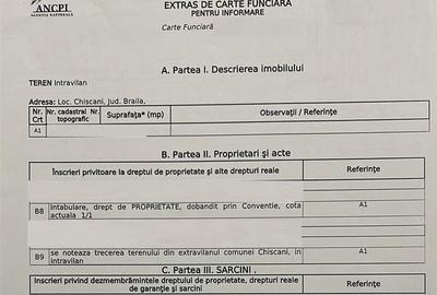 Teren intravilan de 2250 mp, în Chiscani - 5