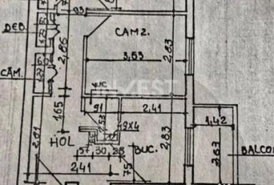 Apartament cu 3 camere decomandat în Păcurari
