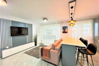 Apartament cu 3 camere semidecomandat, mobilat în Central - 2