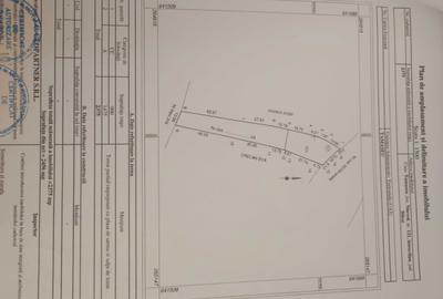 Teren de 2456 mp, în Tămășeu - 1