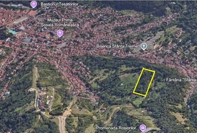 Teren Construcții intravilan de 5571 mp, în Schei