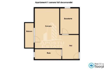 Garsonieră decomandată în Giroc - 6