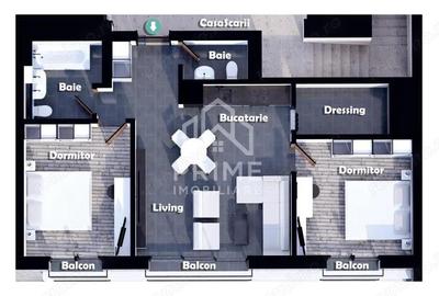 Apartament de vanzare cu 3 camere 65 MP | BLOC NOU | ET 2 | Zona CENTRU - 2