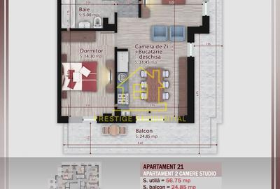Apartament cu 2 camere decomandat în Theodor Pallady - 1